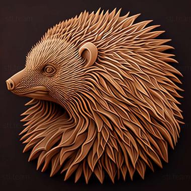 3D model porcupine (STL)